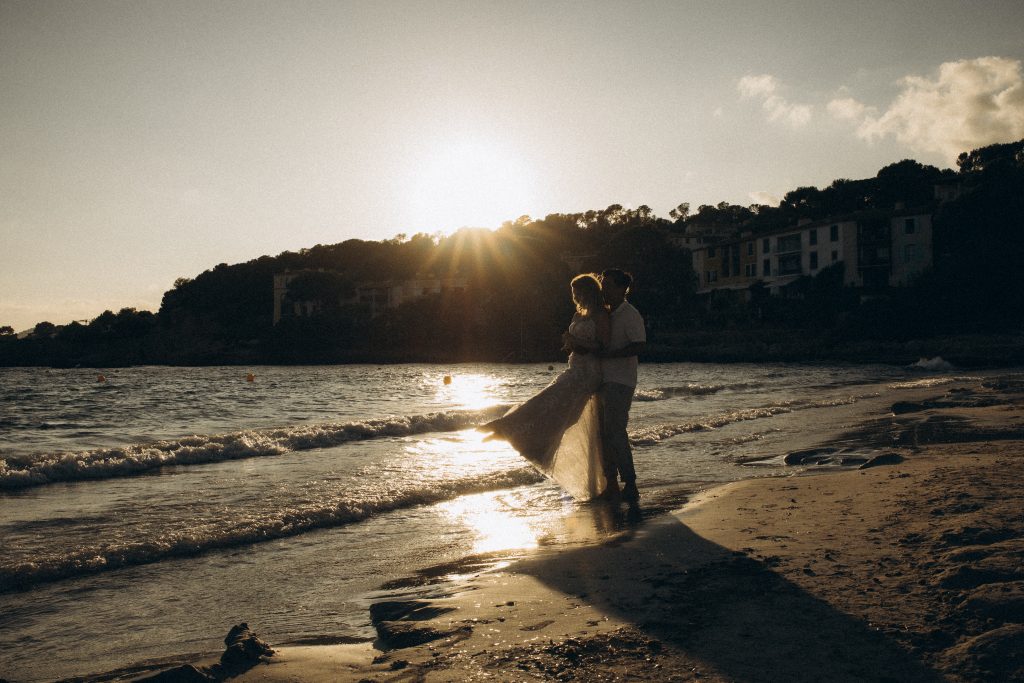 Hochzeitsfotografie Hannover Paarshooting Abendlicht